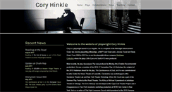 Desktop Screenshot of coryhinkle.com
